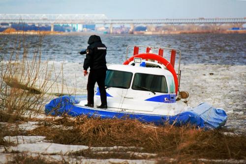 hovercraft for water police